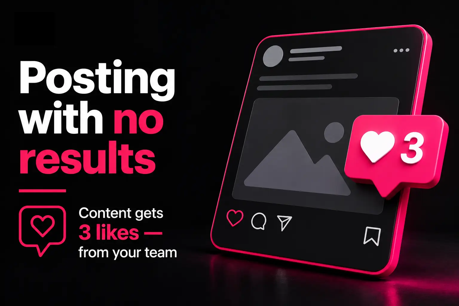 Posting with no results