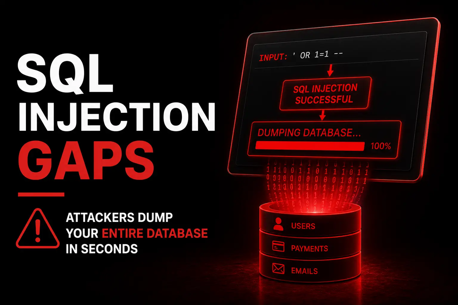 SQL Injection Gaps